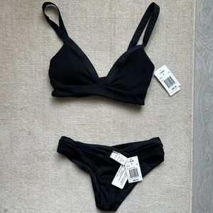 L*space black bikini set NWT